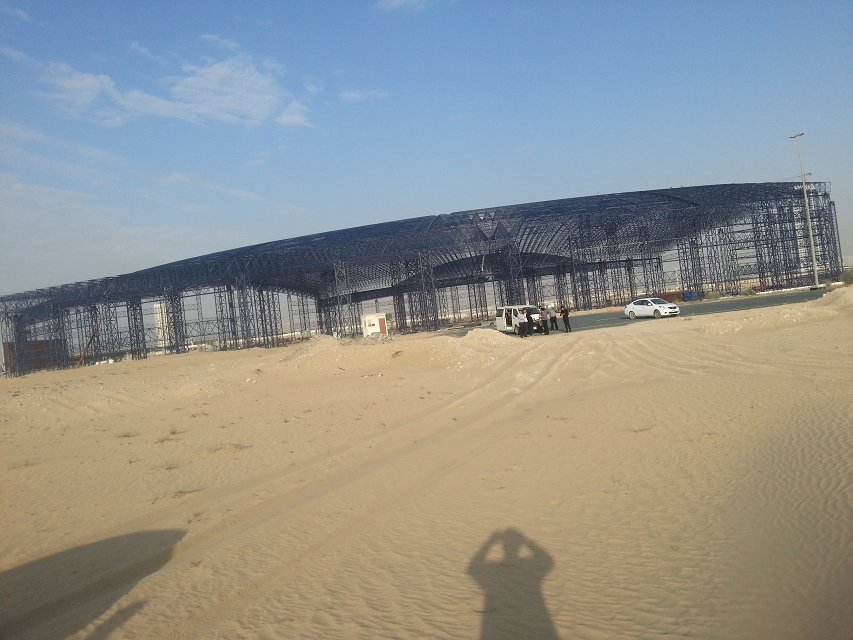 牙克石大型场馆网架工程